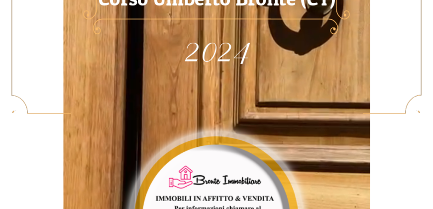 Casa in Corso Umberto, 233 Bronte (CT)